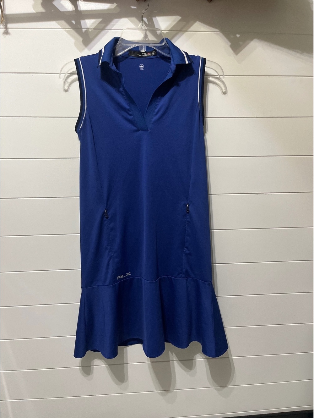 RLX Ralph Lauren Royal Blue Sleeveless Golf Dress XS